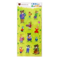 #カミイソ産商(国内販売のみ） シール カミイソシール  くまさんと森の仲間たち J-0310