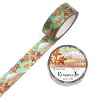 #カミイソ産商(国内販売のみ） マスキングテープ kimono美マステ 15mm×7m 富士・紅葉15mm幅 GR-2063