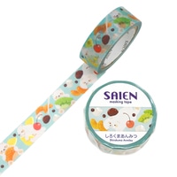 #カミイソ産商(国内販売のみ） マスキングテープ SAIEN 7m しろくまあんみつ UR-0265