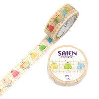 #カミイソ産商(国内販売のみ） マスキングテープ SAIEN 7m ゼリー UR-0270