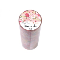 #カミイソ産商(国内販売のみ） マスキングテープ Kimono･美マステ 3m巻 花盛 GR-4090