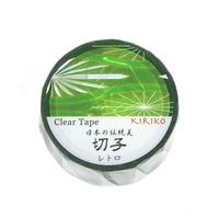 #カミイソ産商(国内販売のみ） マスキングテープ 切子クリアテープ 20mm幅×3m巻 レトロ GR-4095