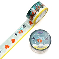 #カミイソ産商（国内販売のみ） テープ SAIENクリアテープ 3m巻 Brought by a swallow HR-1029