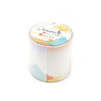 #カミイソ産商(国内販売のみ） 付箋 Kimono･美ロール付箋 4design×15Sheet 富士景色 GR-5003