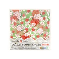 #カミイソ産商(国内販売のみ） クラフト用品 折紙 4色:各3枚入 牡丹菊桜 No.2026