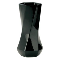 #ケー・イー・アイ 花瓶 BLACK&WHITE花瓶  ブラック 005-A-BK