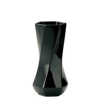 #ケー・イー・アイ 花瓶 BLACK&WHITE花瓶  ブラック 005-B-BK