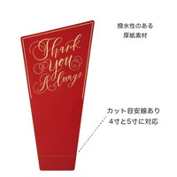 #ケー・イー・アイ フラワーピック ジャンボノーブルメッセージスティックL  レッド 5061-A-RD
