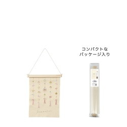 #ケー・イー・アイ 刺?タペストリー 刺繍ミニタペストリー  ひな祭り　つるし雛 5202