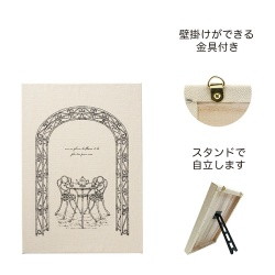 #ケー・イー・アイ アレンジメント ハンドメイド用キャンバスボード  花園でお茶会 5213
