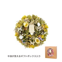 #ケー・イー・アイ ナチュラルリース ナチュラルリース M  フラワーガーデン 5370-B