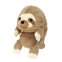 最終_#ドリームズ ぬいぐるみ ふんばるずウォーマー W110×H260×D170/mm ナマケモノ VRT42873