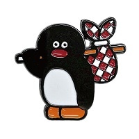 #アイアップ(国内販売のみ） ピンバッジ PINGU×松本セイジ ピンバッジ 約W30×D11×H30mm Travel 546378