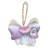 #アイアップ(国内販売のみ） バッグチャーム すみっコぐらし・ふわみみリボンバッグチャーム  ねこ 552379