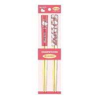 #ティーズファクトリー(国内販売のみ） 箸 サンリオペア竹箸（２１ｃｍ）  うしろ！／ハローキティ SR-5535609KT