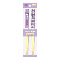 #ティーズファクトリー(国内販売のみ） 箸 サンリオペア竹箸（２１ｃｍ）  うしろ！／クロミ SR-5535611KU