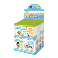 #ティーズファクトリー(国内販売のみ） BOX しんちゃんトレーディングキャンバス風缶バッジらくがき単品１２   KS-5542904RG