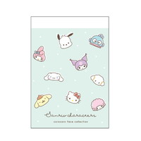 ※数量限定大特価50%割引_#ティーズファクトリー(国内販売のみ） メモ サンリオミニメモ  フェイスコレクション SR-5543415FC