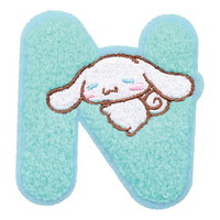 #ティーズファクトリー(国内販売のみ） ステッカー サンリオモコモコイニシャル刺繍ステッカー  シナモロール／Ｎ SR-5541919CN