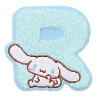 #ティーズファクトリー(国内販売のみ） ステッカー サンリオモコモコイニシャル刺繍ステッカー  シナモロール／Ｒ SR-5541920CR