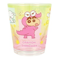 #ティーズファクトリー(国内販売のみ） アクリルカップ しんちゃんドットタンブラー  ハッピーカラー／チョコビ KS-5526545HC