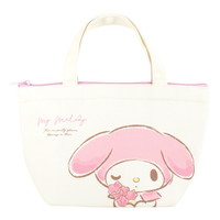 #ティーズファクトリー(国内販売のみ） バッグ サンリオ保冷帆布ランチバッグ  フラワーズ／マイメロディ SR-5529178MM