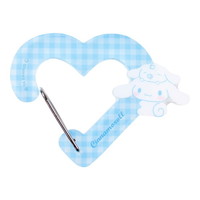 #ティーズファクトリー(国内販売のみ） キーホルダー サンリオ ダイカットアクリルカラビナホルダー  シナモロール SR-5546024CR