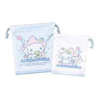 #ティーズファクトリー(国内販売のみ） 巾着 サンリオ２Ｐ巾着セット  甘えんぼナミダ／シナモロール SR-5530338CR