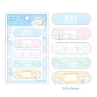 #ティーズファクトリー(国内販売のみ） 付箋 サンリオキャラクターズばんそうこう風ふせん 5柄 各20枚(計100枚) シナモロール 5543797