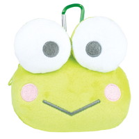 #ティーズファクトリー(国内販売のみ） 身辺雑貨 サンリオキャラクターズカラビナ付きぬいぐるみファスナーマスコット　  けろけろけろっぴ SR-5546676KR