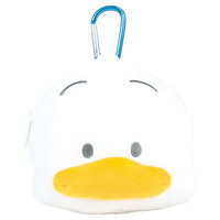 #ティーズファクトリー(国内販売のみ） 身辺雑貨 サンリオキャラクターズカラビナ付きぬいぐるみファスナーマスコット　  あひるのペックル SR-5546677AP