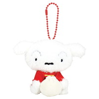#ティーズファクトリー(国内販売のみ） 身辺雑貨 クレヨンしんちゃんぬいぐるみマスコット　  中華シロ KS-5546707CS