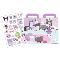 #ティーズファクトリー(国内販売のみ） シール サンリオキャラクターズエンジョイステッカーセット　  クロミのお部屋 SR-5546920KO