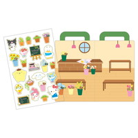 #ティーズファクトリー(国内販売のみ） シール サンリオキャラクターズエンジョイステッカーセット　  まちのお花屋さん SR-5546923MO