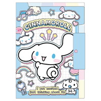 #ティーズファクトリー(国内販売のみ） 身辺雑貨 サンリオキャラクターズ上からも横からも取り出せるファイル　  ペタペタステッカーズ･シナモロール SR-5543949CR