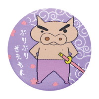 #ティーズファクトリー(国内販売のみ） 事務小物 クレヨンしんちゃん･織刺繍缶マグネット　  ぶりぶりざえもん KS-5546929BU