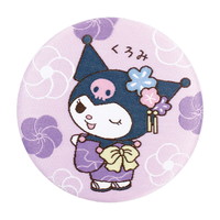 #ティーズファクトリー(国内販売のみ） 事務小物 サンリオキャラクターズ･織刺繍缶マグネット　  クロミ SR-5546931KU