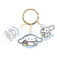 #ティーズファクトリー(国内販売のみ） 身辺雑貨 サンリオキャラクターズ３チャームキーホルダー　  シナモロール SR-5546937CR