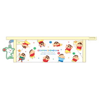 #ティーズファクトリー(国内販売のみ） 身辺雑貨 クレヨンしんちゃんチャーム付きフチイロペンポーチ　  ワールド･チラシ KS-5543963SC