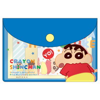 #ティーズファクトリー(国内販売のみ） 付箋 クレヨンしんちゃんポーチ入り付箋　  しんちゃんワールド･ドーン KS-5543964SD