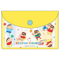 #ティーズファクトリー(国内販売のみ） 付箋 クレヨンしんちゃんポーチ入り付箋　  しんちゃんワールド･チラシ KS-5543965SC