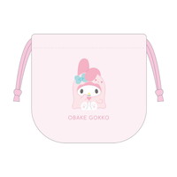 #ティーズファクトリー(国内販売のみ） 身辺雑貨 巾着ポーチ　  おばけごっこ／マイメロディ SR-5530493MM