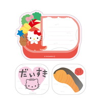 #ティーズファクトリー(国内販売のみ） メモ帳 サンリオキャラクターズ隠せるメッセージメモ　  わいわいピクニック･ハローキティ SR-5562063WH