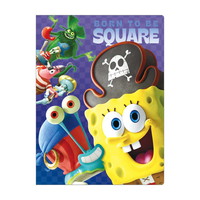 #ティーズファクトリー(国内販売のみ） ファイリング用品 スポンジボブ6Pファイル　  サーチ・フォー・スクエアパンツ･パープル SB-5562113PU