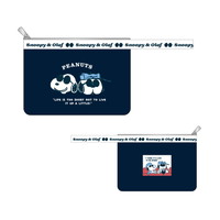 #ティーズファクトリー(国内販売のみ） 生活雑貨 スヌーピーメタリックスタイルマルチケース　  All day Joe cool series･SNOOPY＆OLAF SN-5549321OF