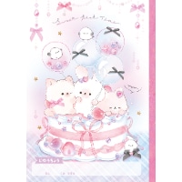 #クーリア ノート ピリッと自由帳　  スイートピンクタイム 00024