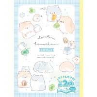 #クーリア ノート 100ページピリッと自由帳　  はむはむハムちゃん 00071