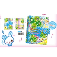 最終_#クーリア シール関連小物 平成レトロファンシー･マイシールバインダー  メモリークローバー 01147