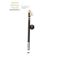 #クーリア  イニシャルマスコット鉛筆(2B・丸)  R 02228