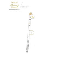 #クーリア  イニシャルマスコット鉛筆(2B・丸)  S 02229